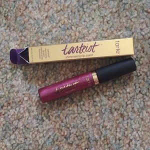 Tarteist Shimmering Lip Paint in flaming hot